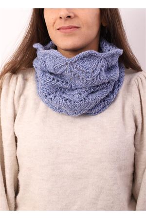 Blue cashmere collar Art Tricot | COLLOCASHMERE2ACQUA